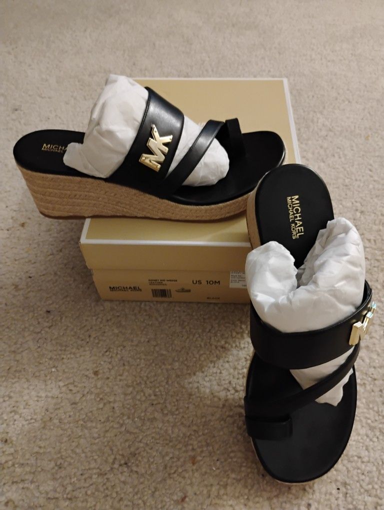 Authentic Michael Kors Wedge Sandals