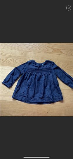 Ralph Lauren dark blue baby top. Size 12m excellent condition