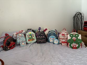 Disney Loungefly Christmas Bags