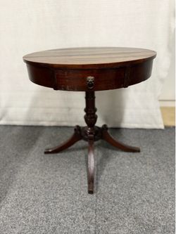 Vintage Drum Table
