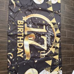 Happy Birthday 17 Banner 