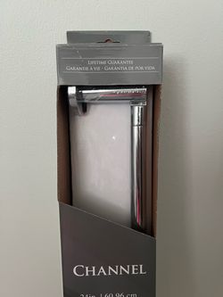 Gatco 24” Bathroom Towel Bar (Chrome) - NEW in box