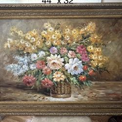 Floral Oil Painting