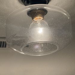 Flush light fixture great condition