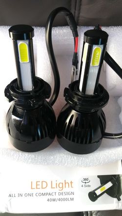 2pcs LED Headlights, Fog Lights, Daytime Lights, Bulb 6500k 8000 lumens *6 Months Warranty*