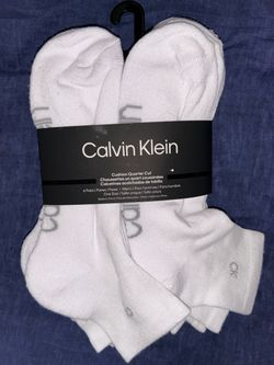 Calvin Klein white brand new six pairs of socks