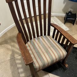 Wooden Rocking Chair