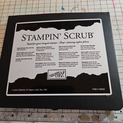 Stampin Up Stamp.scrub Pad