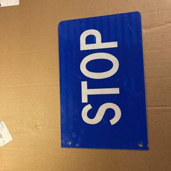 Railroad Stop Signs (for Trains)