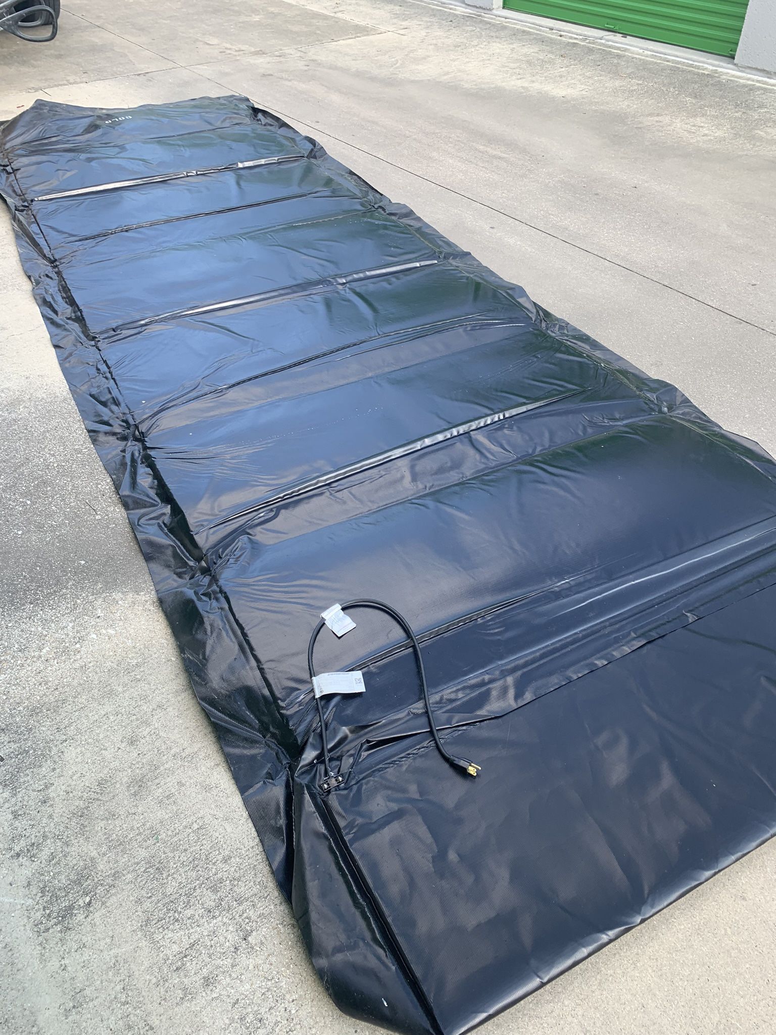 Insulated And Heated Concrete Blanket New