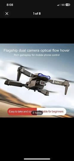 New E99 K3 Professional RC Folding Drone, Dual Cameras