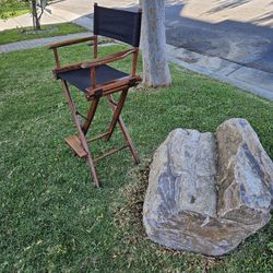 Restored Counter Height 24" Director Chair