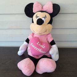 Disney Minnie mouse little sweetheart stuffed plush