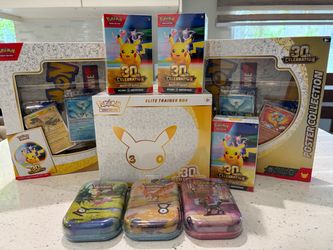 30th Celebration Pokemon Cards