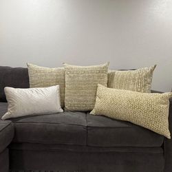 Decorative Throw Pillows - Neutral Set
