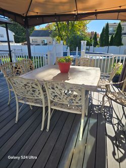 Faux Stone Patio table