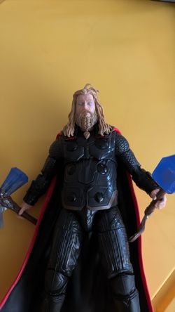 Thor Action Figure with Stormbreaker and Mjolnir