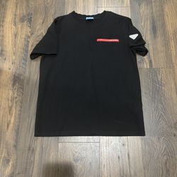Oversized Black Prada Shirt