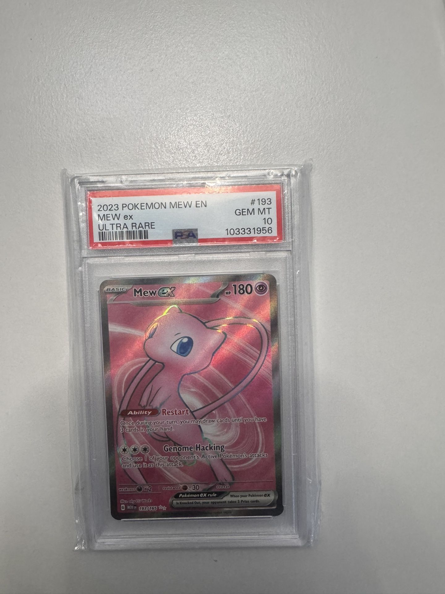 PSA 10 Mew 151 Pink