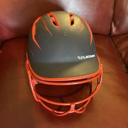Boombah Batting Helmet With Face Mask
