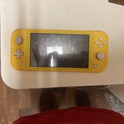 Yellow Nintendo Switch Lite