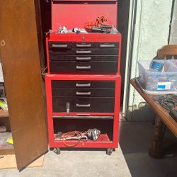 Tool Cabinet With Tools Two piece $200 OBO 