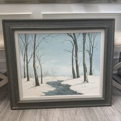 Winter Painting 