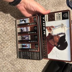 Golf Balls From Tiger Woods Collection Never Opened