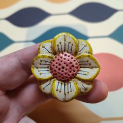 Adorable Flower Drawer Cabinet Knob Pull 
