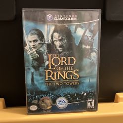 Lord of the Rings The Two Towers Nintendo GameCube system game cube COMPLETE LOTR or Wii
