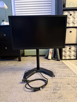 Dell 1920x1080 gaming monitor 144hz 1ms response time with cable and adjustable monitor stand