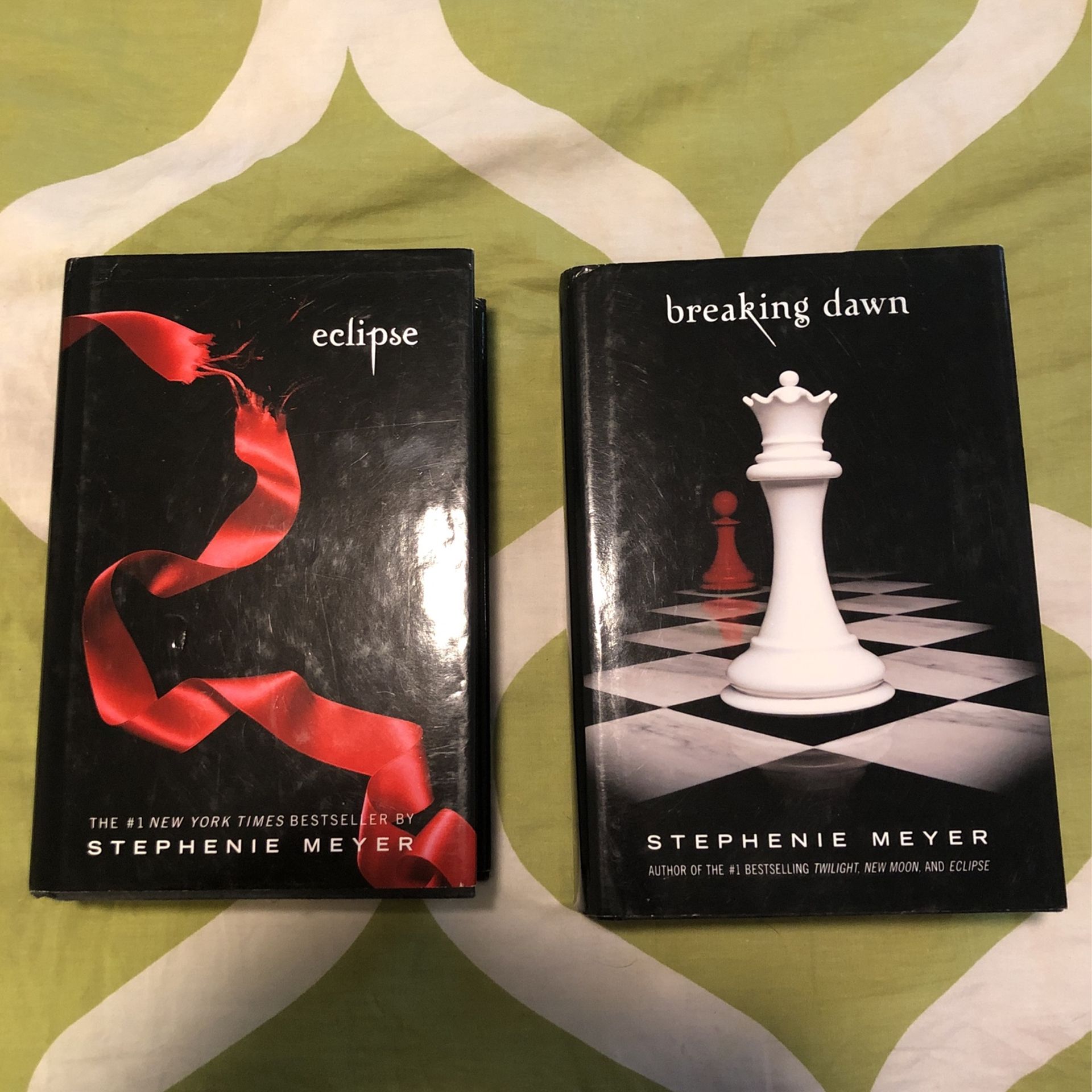 Two Twilight saga Books