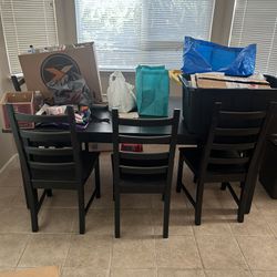IKEA Kitchen Table and Chairs