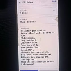 Shirts for the low!!