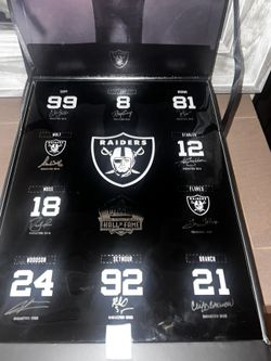 2023 Raiders Ticket Box(no Tickets Included)