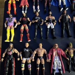 WWE Elites Ultimate Figure lot