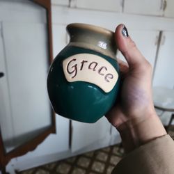 "Grace" Ceramic Candle Holder