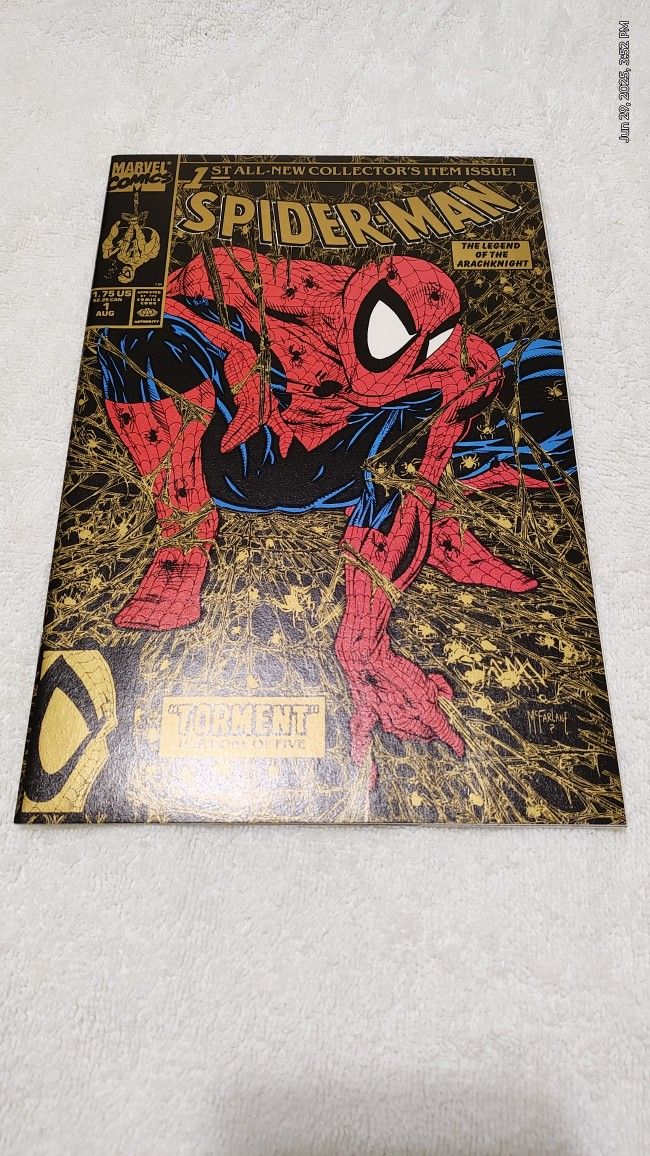1990 Spider-Man #1 Gold variant