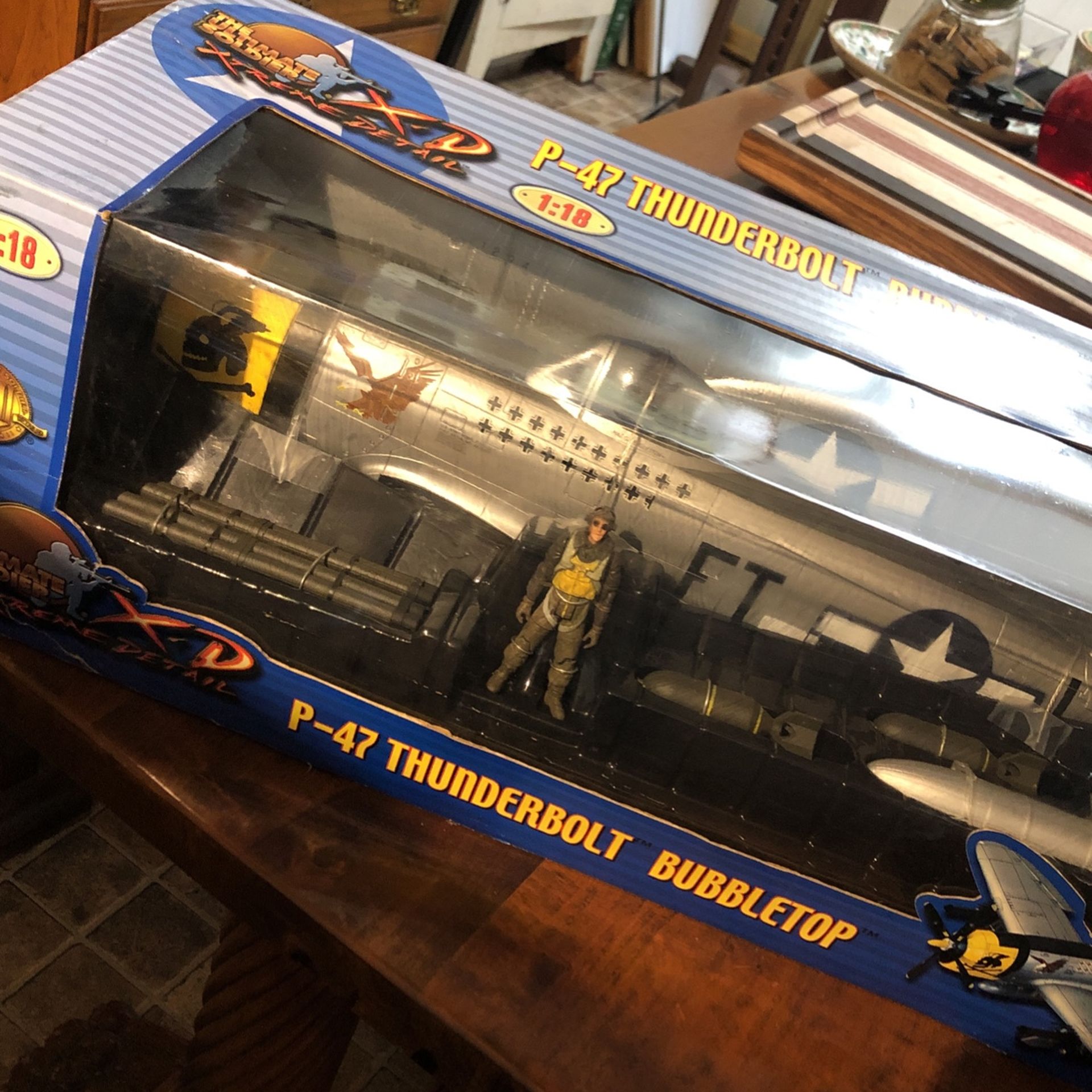Ultimate Soldier P-47 Thunderbolt Bubbletop 1/18 Aircraft NIB
