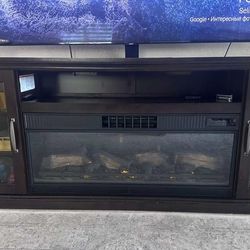 Electric Fireplace TV Stand / Entertainment Center