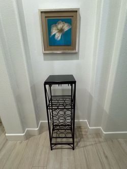 Wine Rack/Home Bar with granite top