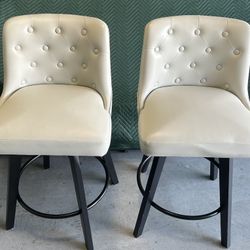 Bar Stools White 