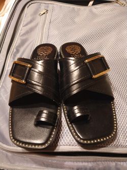 Vince Canuto Black Sandals 