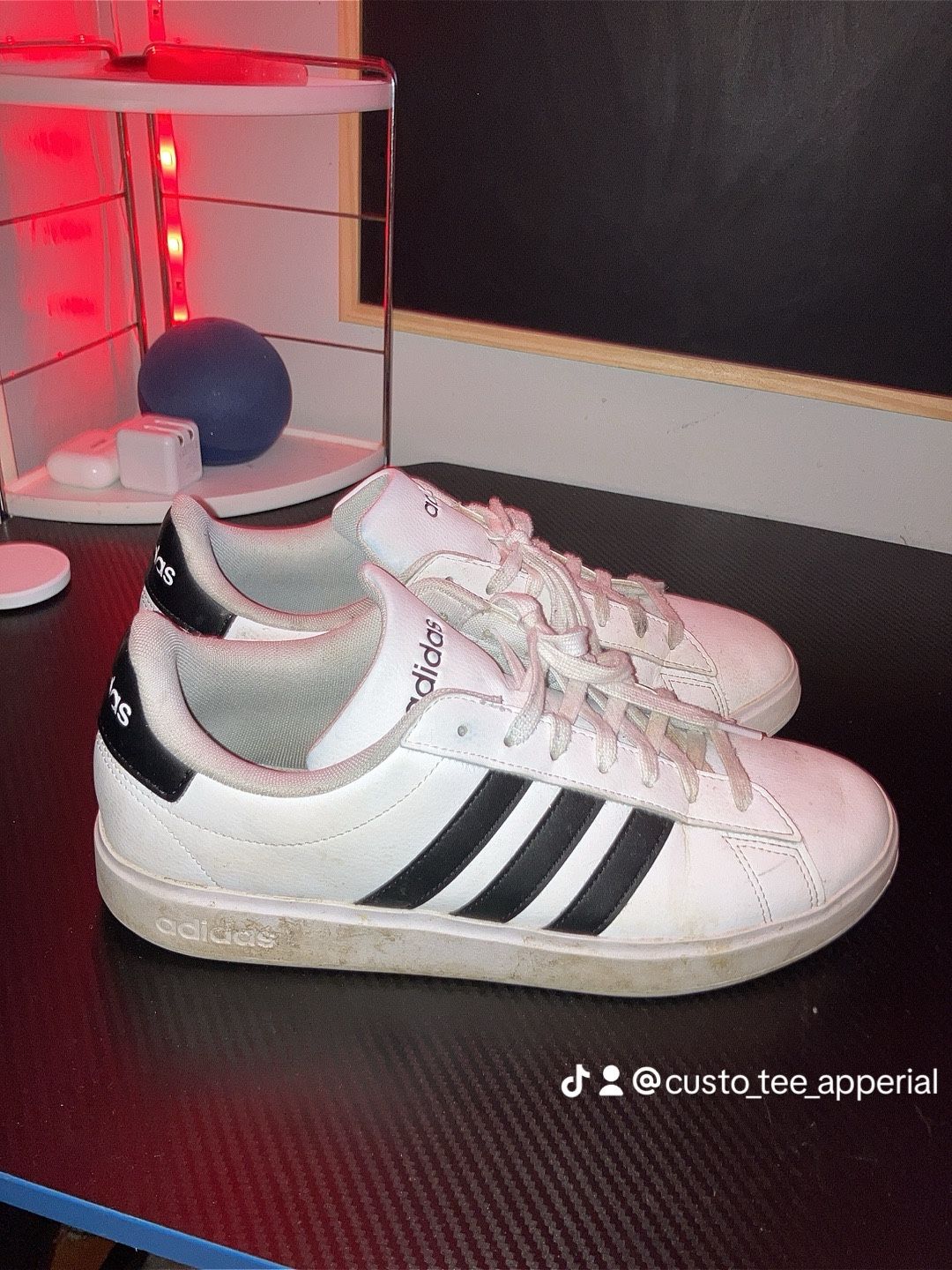 Black Adidas Low Tops