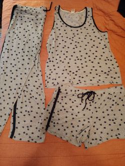 Lucky brand star lounge/pajama set