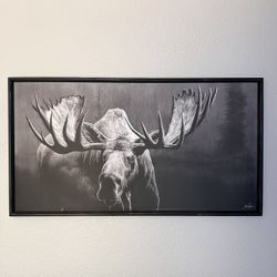 Moose Wood Frame wall art by Joel Pilcher