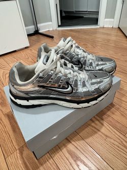 Nike P6000 metallic silver