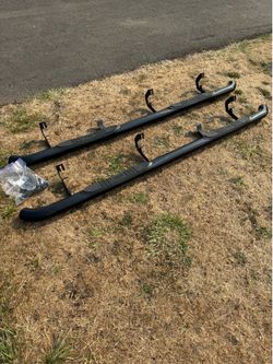 Aries 3 inch nerf bars for Silverado Crew cab