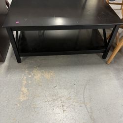 Black Tv Coffee Table (in Store)