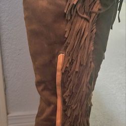 Boots Suade Size 6 Used It Once